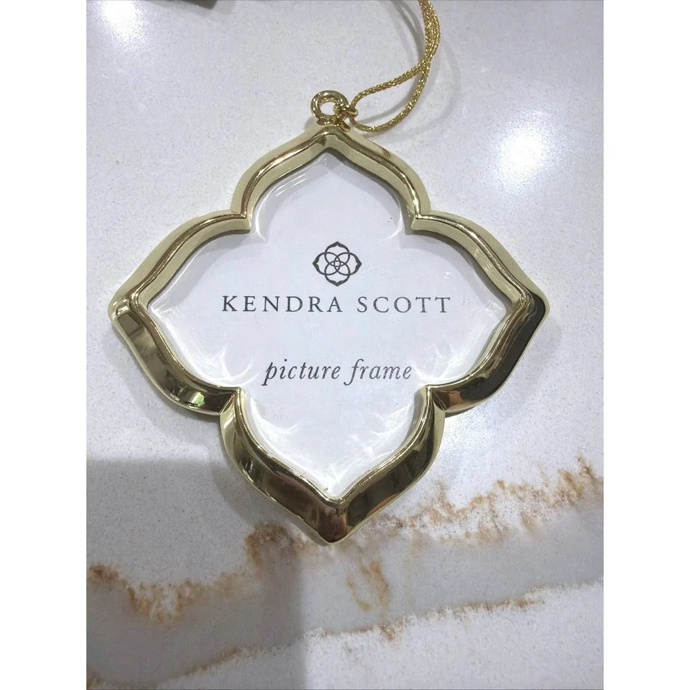 Kendra Scott Gold Picture Frame‎ Ornament 3